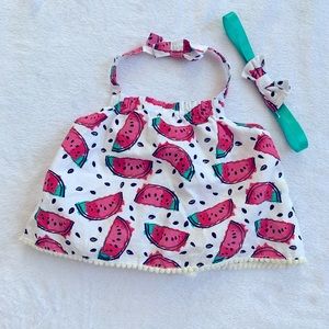 Rosie Pope Halter and headband